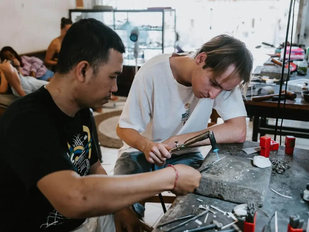 Silver Jewellery Class in Ubud in Ubud, Bali